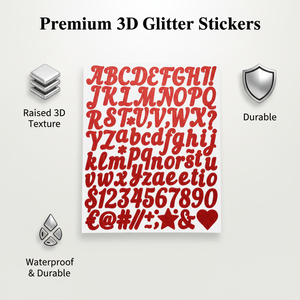 สติกเกอร์ไวนิลแบบมีกาวในตัว เทปโฟมพีวีซีแบบมีกลิตเตอร์ - Product Image 5