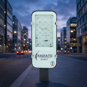 Lampadaire LED RADIATO 36W IP65 pour éclairage extérieur, idéal pour poteaux de rue, parkings et allées de jardin - Fabricant de lampadaires LED - Product Image 1