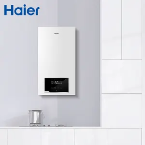 Haier-Sistema Doméstico de Gas de Control Inteligente, Caldera de Agua Instantánea Residencial de 6L para Calefacción de Gas Natural