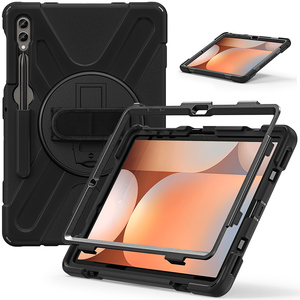 เคสกันกระแทกทนทานพร้อมสายคล้องไหล่และขาตั้งสำหรับ Samsung <span class=keywords><strong>Galaxy</strong></span> <span class=keywords><strong>Tab</strong></span> S10 <span class=keywords><strong>FE</strong></span> PLUS 13นิ้ว SM-X620/SM-X626B - Product Image 2