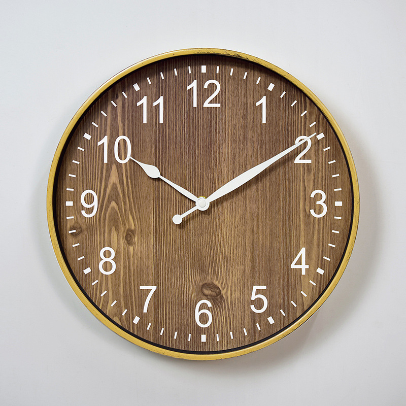 Cadre vieilli en grain de bois foncé