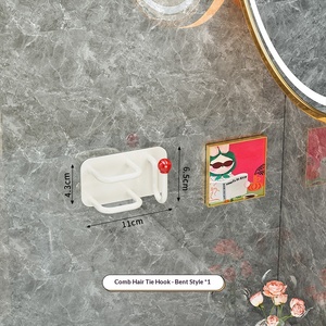 Peigne de salle de bain, Anneau <span class=keywords><strong>à</strong></span> <span class=keywords><strong>cheveux</strong></span>, Bandeau, Cordon <span class=keywords><strong>à</strong></span> <span class=keywords><strong>cheveux</strong></span>, Crochet - Product Image 3