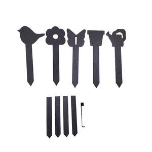 Étiquettes d'<span class=keywords><strong>ardoise</strong></span> de différents modèles Petites étiquettes de plantes de <span class=keywords><strong>jardin</strong></span> noires comme ornements de <span class=keywords><strong>jardin</strong></span> souvenir - Product Image 4