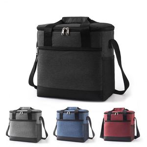 Xx785 Custom Logo Insulated Bento Outdoor Portable Large Capacity <b>Ice</b> <b>Pack</b> Oxford Cloth Thickened Aluminum Foil Picnic <b>Bag</b> - Product Image 2