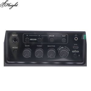 Amplificateur de <span class=keywords><strong>guitare</strong></span> électrique 10W, 21 haut-parleurs, 5 préréglages de son, 2 <span class=keywords><strong>effets</strong></span> spatiaux, 20 rythmes de batterie, rechargeable, vente en gros d'usine - Product Image 6