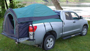 Tenda para caminhão Oxford, barraca de camarão portátil de dupla camada à prova d'água, toldo para trailer de carro, acampamento e caminhadas, ideal para caminhões - Product Image 5