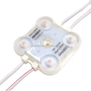 super Square 4 leds Module waterproof IP67 2W Diffuse 170 angle 4 chips Signage words Ad box Sign 2835 LED module PCB