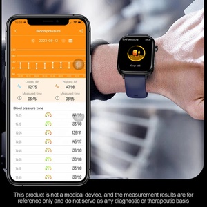 Reloj Inteligente de Salud con ECG, Cuadrado, Magnético, Resistente al Agua IP68, Monitoreo de Oxígeno en Sangre, Frecuencia Cardíaca, Presión Arterial, Pantalla IPS, Juegos - Product Image 2