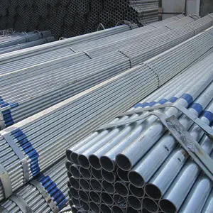 2x2x2mm Hot Dip 6 Meter Galvanized Steel Pipe 4 Inch Galvanized Iron Pipe 1 5/8 14 Gauge Galvanized Pipe