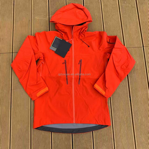 2025 <span class=keywords><strong>Alpha</strong></span> <span class=keywords><strong>SV</strong></span> 7 Archéo Ptéryx Respirant Automne Enduit Tissu En Plein Air Casual Dur Shell Coupe-Vent Imperméable À La Pluie Stand Col Fermeture Éclair - Product Image 1