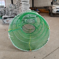 Trampas para Peces de 80*120cm, 80*150cm, 80*180cm, para Ling y Código, para el Mercado de Nueva Zelanda, con 3 Cuerdas Amarillas