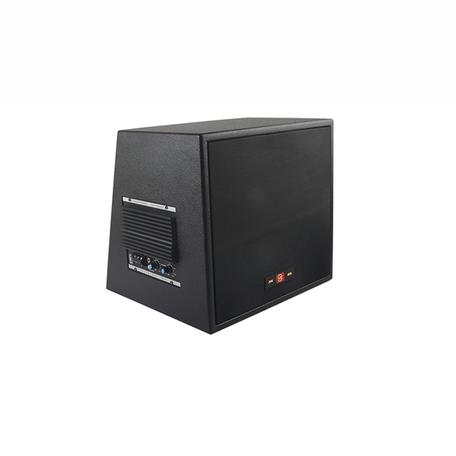 High Power 12 Inch Car Subwoofer Box with Built-in Amplifier Professional Powered Car Audio Speaker Cabinet System