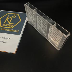 แม่พิมพ์ช็อกโกแลตแบบกริด 3 ช่อง ยี่ห้อ <span class=keywords><strong>Kailan</strong></span> ทำจากพลาสติก PC เกรดอาหาร รูปทรงสี่เหลี่ยมผืนผ้า - Product Image 5