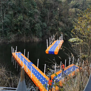 Muelle barato plataforma <span class=keywords><strong>flotante</strong></span> HDPE cubo pontón muelle para plataforma modular de agua - Product Image 4