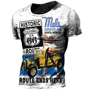 <span class=keywords><strong>T</strong></span>-<span class=keywords><strong>shirt</strong></span> <span class=keywords><strong>vintage</strong></span> 66 Route pour hommes <span class=keywords><strong>T</strong></span>-<span class=keywords><strong>shirt</strong></span> surdimensionné imprimé en 3D Biker Motor <span class=keywords><strong>T</strong></span>-<span class=keywords><strong>shirt</strong></span> à manches courtes Route 66 Racing Camiseta - Product Image 6