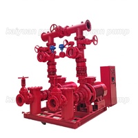 Ensemble de lutte contre l'incendie EDJ pompe à incendie diesel verticale centrifuge pompe à incendie électrique pompe jockey