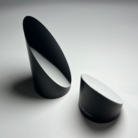 Miroir parabolique hors axe (OAP) en aluminium ou cuivre avec revêtement UV, visible et IR pour laser et spectroscopie