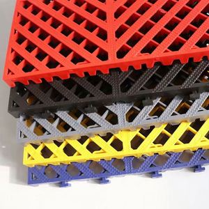 Dalles de sol emboîtables largement utilisées dans les salles d'exposition, les concessionnaires automobiles 4S et l'aménagement des ateliers - Product Image 2