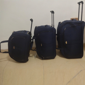 Ensemble de 3 valises extensibles en tissu nylon (20/24/28 pouces) avec <span class=keywords><strong>2</strong></span> roues, <span class=keywords><strong>valise</strong></span> <span class=keywords><strong>cabine</strong></span>, <span class=keywords><strong>valise</strong></span> trolley, <span class=keywords><strong>valise</strong></span> à <span class=keywords><strong>roulettes</strong></span>, 2023 - Product Image 3
