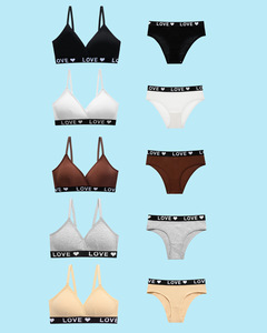 Ensemble de pyjama pour femmes grandes tailles avec logo personnalisé, caleçons et boxers <span class=keywords><strong>assortis</strong></span> pour hommes, ensemble de <span class=keywords><strong>couple</strong></span> deux pièces, ensemble court, débardeur de sport - Product Image 3