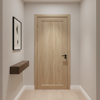 Porte en composite WPC stratifié haute brillance, surface élégante pour l'intérieur de la maison