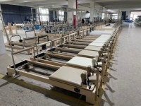 Machine d'entraînement d'équilibre Pilates Reformer en érable, style australien, pour studio commercial de Pilates, yoga et gym