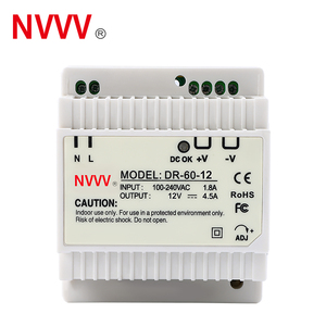 Din Railインテリジェント<span class=keywords><strong>DR</strong></span>-60W 5-24V自動家庭用AI 3Dプリンター環境的に高周波スイッチング電源SMPS - Product Image 2