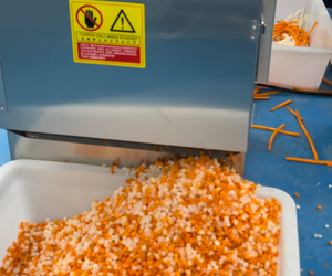 Tracchettatore di verdure multifunzione commerciale con motore per la ristorazione mense e impianto di trasformazione di <span class=keywords><strong>ortaggi</strong></span> - Product Image 3