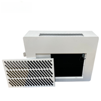 Déshumidificateur mural ultra-mince en métal 200L pour petite maison moderne, 2900W, débit d'air 2000m³/h, pour piscine et usage domestique