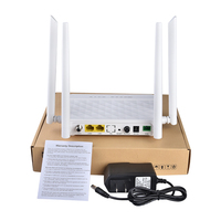 UN-PON 718XR 2GE Terminal Óptico WiFi5 CATV GPON AC1200 Doble Banda 2.4G/5GHz AP C Gigabit ONT RF ONUS para FTTH FTTX