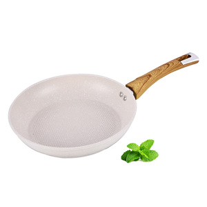 Juego de utensilios de cocina antiadherentes de aleación de aluminio ecológico de 6 tamaños para freír huevos y freír sartén restaurante esencial - Product Image 4