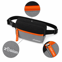 Sac banane personnalisé pour salon professionnel, sac de taille promotionnel recyclé, sac de festival, sac ceinture, cadeau d'entreprise, vente en gros OEM