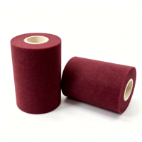 Rouleau de brosse à récurer en nylon non tissé, rouleau de polissage en acier inoxydable, roue de brosse pour meulage des métaux, taille personnalisée
