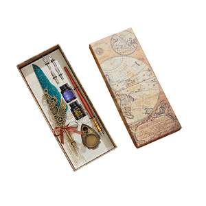 Ensemble de stylos à <span class=keywords><strong>plume</strong></span> Gears avec flacon d'encre et support pour stylo - Product Image 1