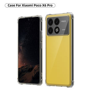 Pour <span class=keywords><strong>Poco</strong></span> X6 Pro 5G/K70E étui clair, 4 coins renforcés d'absorption des chocs couverture de téléphone portable en TPU souple pour Xiaomi <span class=keywords><strong>Poco</strong></span> X6 Pro 5G - Product Image 5