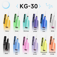 KUMPOO KG-30 Ruban adhésif PU+non-tissé, lot de 9, 1100x25mm, antidérapant pour raquette