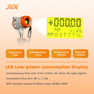 Misuratore di portata digitale aria compressa e acqua sensore di vapore a Gas vortice misuratore di portata OEM personalizzabile per la misurazione - Product Image 4