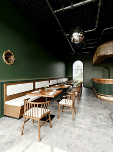 Mesas y Sillas de Estilo Wabi-Sabi para Uso Comercial en Panaderías, Restaurantes, Pubs, Restaurantes de Hot-Pot, Sillas de Sofá para Cabinas - Product Image 4
