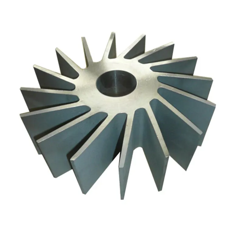 Impeller pengecoran pasir presisi investasi hilang lilin Casting turbin Die Casting bagian mesin CNC