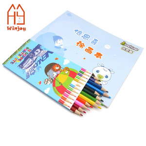 Set Personalizzato di Pastelli e Libro <span class=keywords><strong>da</strong></span> <span class=keywords><strong>Colorare</strong></span> - Materiali Artistici per Bambini, Libro <span class=keywords><strong>da</strong></span> <span class=keywords><strong>Colorare</strong></span> a Tema con Pastelli, Set Stampato su Misura - Product Image 5