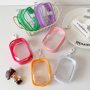 QYS Transparent <b>Blind</b> Box Figure Display Pouch <b>PVC</b> Keychain Makeup Lipstick Storage Bag - Product Image 4