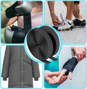 Muestra Gratuita de Cinta de Gancho y Bucle de Nailon 100% Resistente al Fuego, en Varios Tamaños, para Ropa - Product Image 4