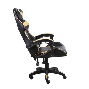 Chaises de Gaming toutes en métal noir et jaune, siège de <span class=keywords><strong>bureau</strong></span> et de Gaming, bon marché, vente en gros - Product Image 4