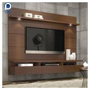 Meuble TV élégant avec tiroirs Placage de minuterie en <span class=keywords><strong>bois</strong></span> de haute qualité avec finition en mélamine Ensemble de meuble TV personnalisé - Product Image 5