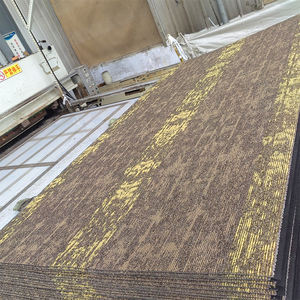 Loop Pile Pvc Backing 50X50Cm Durable Commercial Office 100% Nylon Alfombra barata Azulejos para pisos - Product Image 3