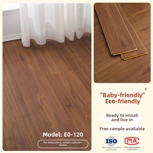 Pavimento in <span class=keywords><strong>Legno</strong></span> Ingegnerizzato a Tre Strati con Venatura Naturale, Spessore 1,4mm, Resistente ai Graffi, Pavimentazione Composita in <span class=keywords><strong>Legno</strong></span> Massiccio <span class=keywords><strong>per</strong></span> Uso Residenziale - Product Image 4