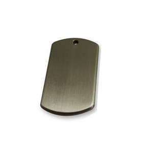 Thẻ Đồng Trắng Bán Sỉ Từ Nhà Máy Thẻ Tên Đồng Thau Màu Trơn Thẻ Tên Cupronickel Để Khắc - Product Image 6