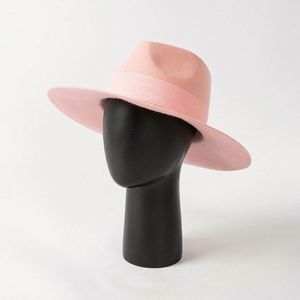 Sombrero Fedora de Fieltro de Lana Australiana 100% Personalizado, Rígido, de Ala Ancha y Lisa, para Adultos, para Fiestas, Pesca, Actividades al Aire Libre, Negocios, Casual - Product Image 6
