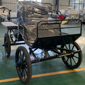 La meilleure charrette à chevaux Marathon Chariot à chevaux Poney Chariot à poney Sulky à <span class=keywords><strong>4</strong></span> roues à vendre - Product Image 6