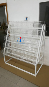 Iangel Acrylic kẹo Rack hiển thị với bin và Scoop cho ngọt xử lý hiển thị - Product Image 6